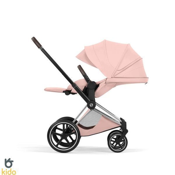 Cybex Priam 5.0 Style 2в1 Peach pink шасі Chrome 526000201-526000389-526000345 фото
