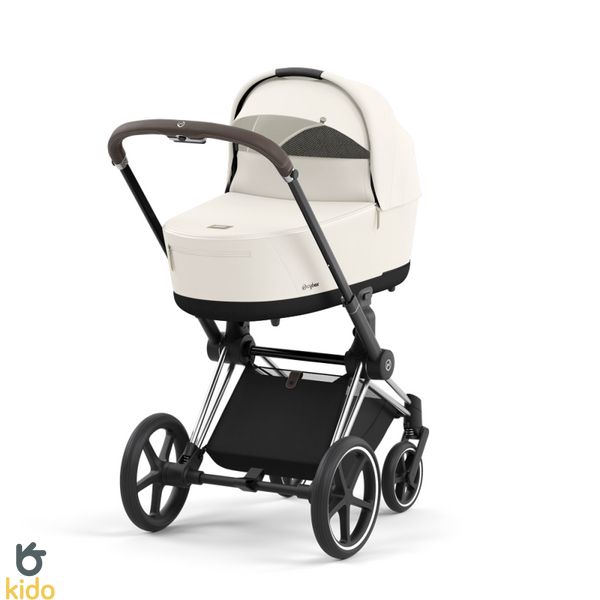 Cybex Priam 4.0 2в1 Off white шасі Chrome Brown 521002319-523000819-523000753 фото