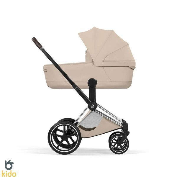 Cybex Priam 5.0 Style 2в1 Cozy beige шасі Chrome 526000201-526000365-526000313 фото