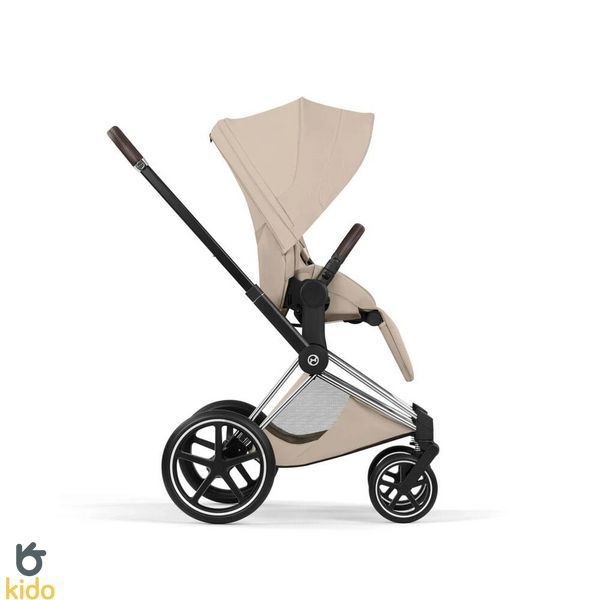 Cybex Priam 5.0 Style 2в1 Cozy beige шасі Chrome 526000201-526000365-526000313 фото
