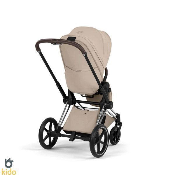 Cybex Priam 5.0 Style 2в1 Cozy beige шасі Chrome 526000201-526000365-526000313 фото
