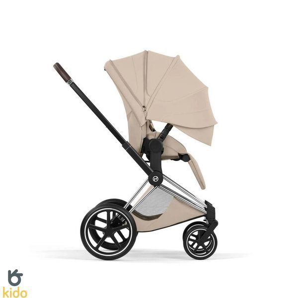 Cybex Priam 5.0 Style 2в1 Cozy beige шасі Chrome 526000201-526000365-526000313 фото