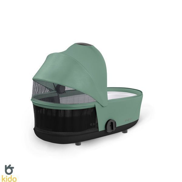 Cybex шасі+люлька Mios 4.0 Leaf green шасі Chrome black 521002513-523000953 фото