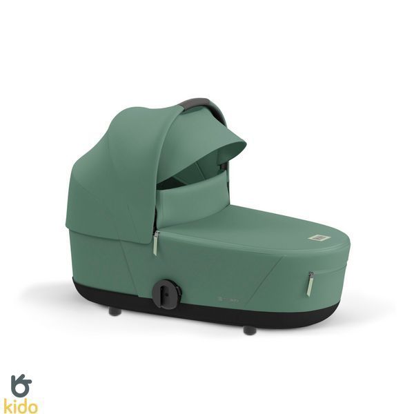 Cybex шасі+люлька Mios 4.0 Leaf green шасі Chrome black 521002513-523000953 фото