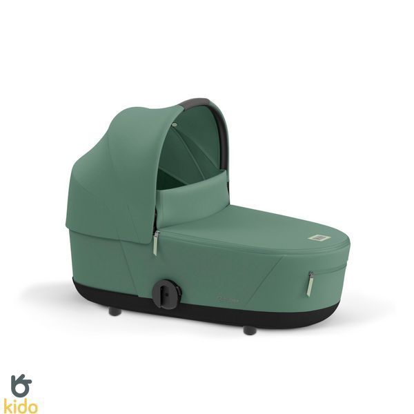 Cybex шасі+люлька Mios 4.0 Leaf green шасі Chrome black 521002513-523000953 фото