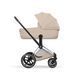 Cybex Priam 5.0 Style 2в1 Cozy beige шасі Chrome 526000201-526000365-526000313 фото 3