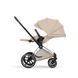 Cybex Priam 5.0 Style 2в1 Cozy beige шасі Chrome 526000201-526000365-526000313 фото 10