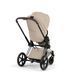 Cybex Priam 5.0 Style 2в1 Cozy beige шасі Chrome 526000201-526000365-526000313 фото 6