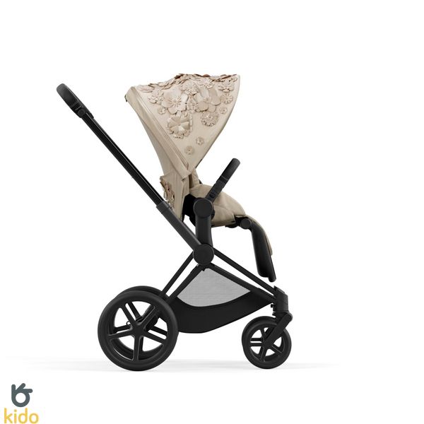 Cybex Priam 4.0 3в1 Simply Flower beige шасі Matt Black 521002331-522000935-521002829-521001285 фото