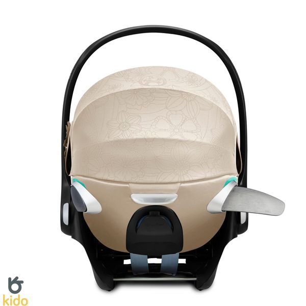 Cybex Priam 4.0 3в1 Simply Flower beige шасі Matt Black 521002331-522000935-521002829-521001285 фото