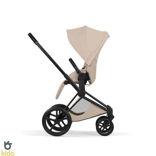 Cybex Priam 5.0 Style 2в1 Cozy beige шасі Matt black 526000211-526000365-526000313 фото