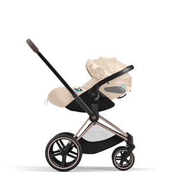 Cybex Priam 4.0 3в1 Simply Flower beige шасі Rose Gold 521002337-522000935-521002829-521001285 фото