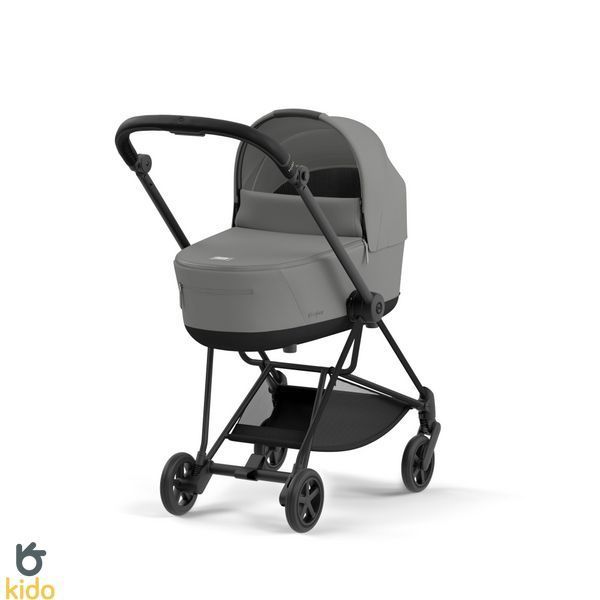 Cybex шасі+люлька Mios 4.0 Mirage grey шасі Matt black 521002519-523000929 фото