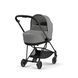 Cybex шасі+люлька Mios 4.0 Mirage grey шасі Matt black 521002519-523000929 фото 2