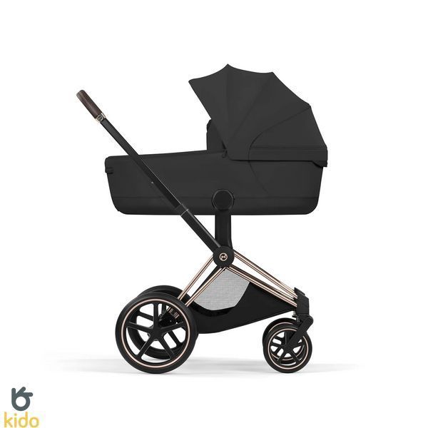 Cybex Priam 5.0 Style 2в1 Sepia black шасі Rose gold 526000221-526000353-526000297 фото