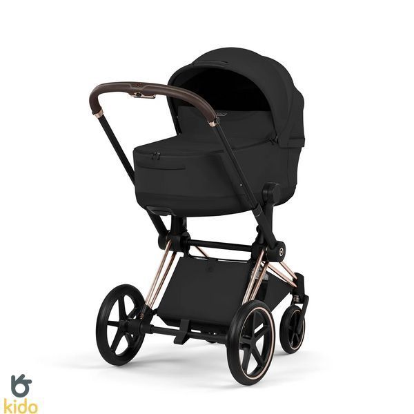 Cybex Priam 5.0 Style 2в1 Sepia black шасі Rose gold 526000221-526000353-526000297 фото