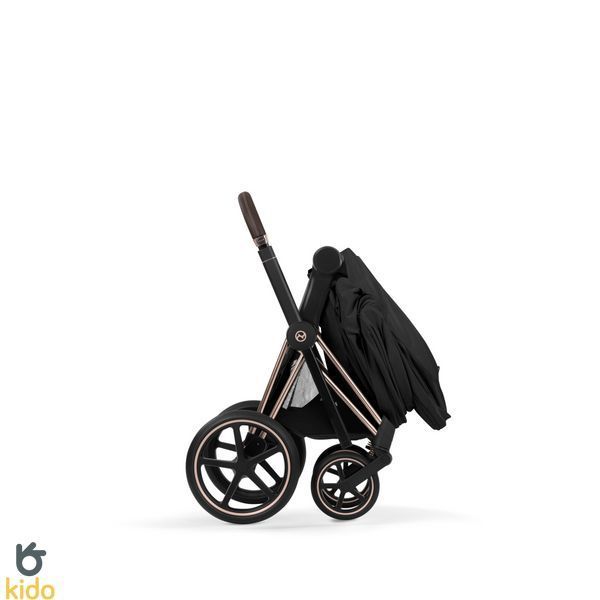 Cybex Priam 5.0 Style 2в1 Sepia black шасі Rose gold 526000221-526000353-526000297 фото