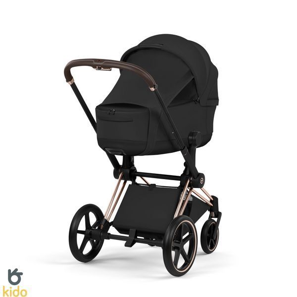 Cybex Priam 5.0 Style 2в1 Sepia black шасі Rose gold 526000221-526000353-526000297 фото