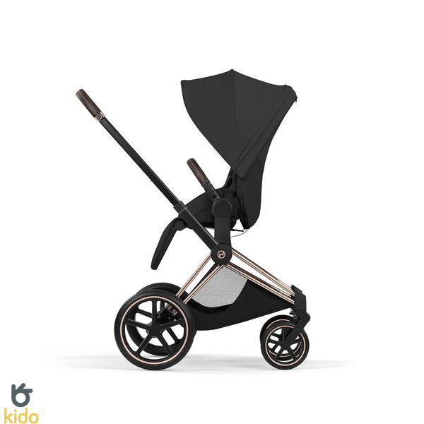 Cybex Priam 5.0 Style 2в1 Sepia black шасі Rose gold 526000221-526000353-526000297 фото