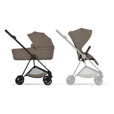 Cybex Mios 5.0 2в1 Comfort Coconut brown шасі Matt black 526001499 фото