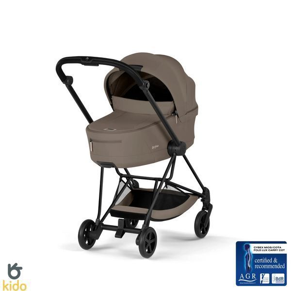 Cybex Mios 5.0 2в1 Comfort Coconut brown шасі Matt black 526001499 фото