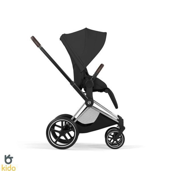Cybex Priam 5.0 Style 2в1 Sepia black шасі Chrome 526000201-526000353-526000297 фото