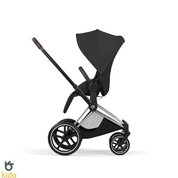 Cybex Priam 5.0 Style 2в1 Sepia black шасі Chrome 526000201-526000353-526000297 фото