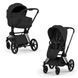 Cybex Priam 5.0 Style 2в1 Sepia black шасі Matt black 526000211-526000353-526000297 фото 1