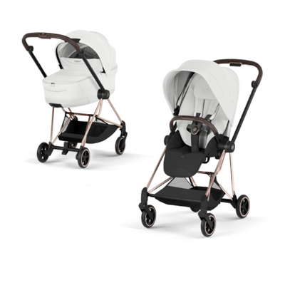 Cybex Mios 5.0 2в1 Style Off white шасі Rose gold 526000287-526000481-526000435 фото