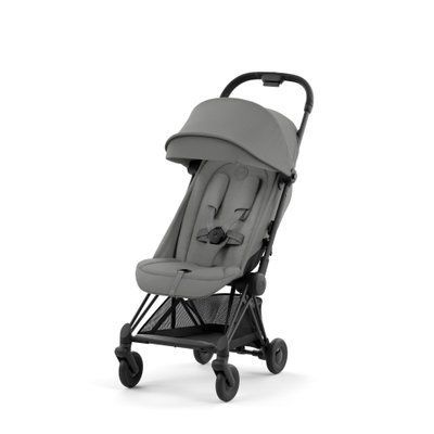 Коляска Coya Matt Black Mirage Grey 522004325 фото