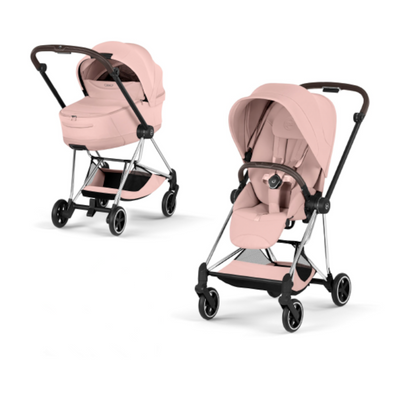 Cybex Mios 5.0 2в1 Style Pearl pink шасі Chrome 526000267-526000487-526000443 фото