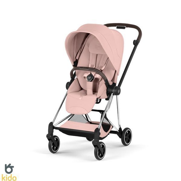 Cybex Mios 5.0 2в1 Style Pearl pink шасі Chrome 526000267-526000487-526000443 фото