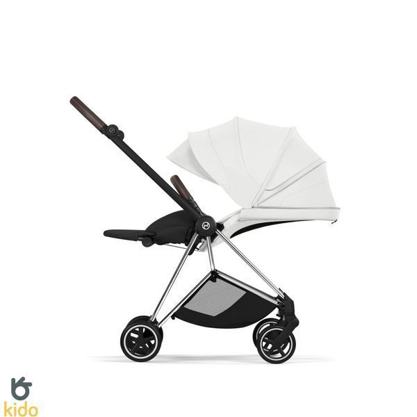Cybex Mios 5.0 2в1 Off white шасі Chrome 526000267-526000481-526000435 фото