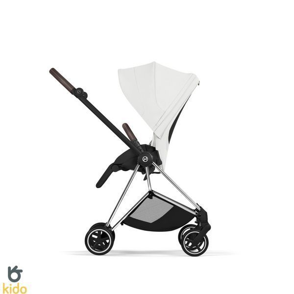 Cybex Mios 5.0 2в1 Off white шасі Chrome 526000267-526000481-526000435 фото