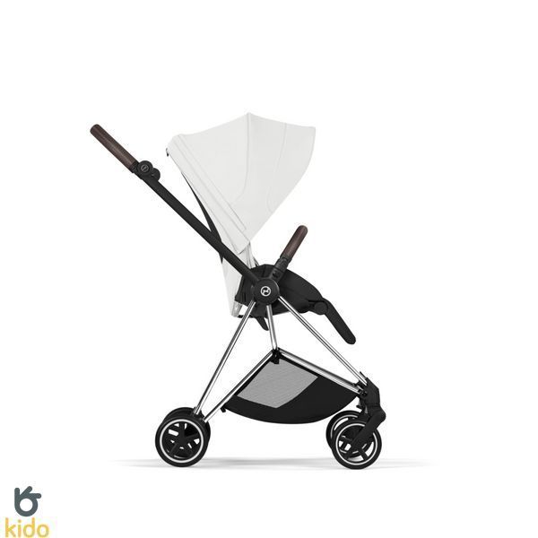 Cybex Mios 5.0 2в1 Off white шасі Chrome 526000267-526000481-526000435 фото