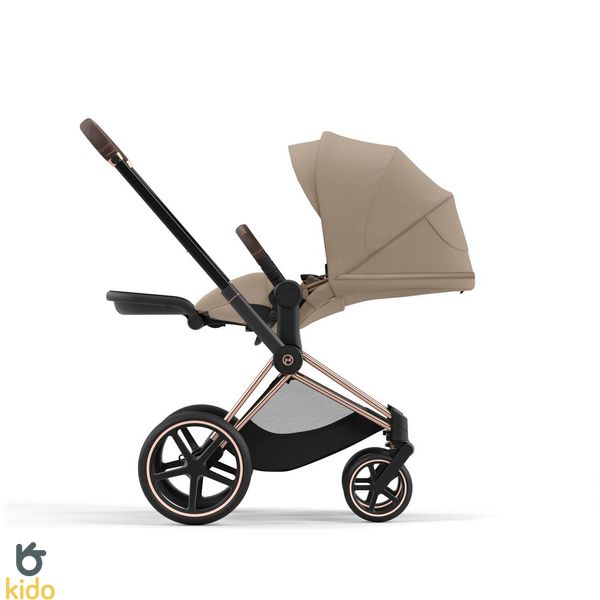 Cybex Priam 4.0 2в1 Сozy beige шасі Rose gold 521002337-523001271-523001261 фото