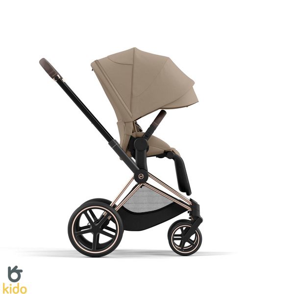 Cybex Priam 4.0 2в1 Сozy beige шасі Rose gold 521002337-523001271-523001261 фото