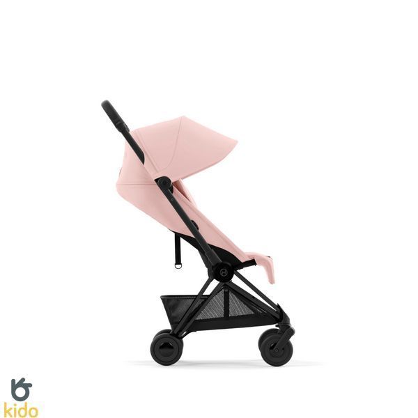 Коляска Coya Matt Black Peach pink 522004345 фото