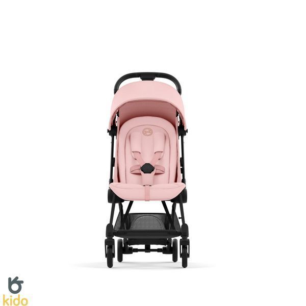Коляска Coya Matt Black Peach pink 522004345 фото