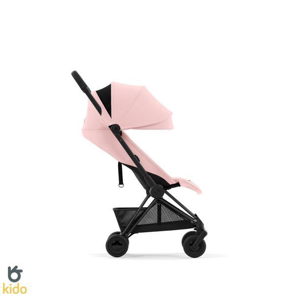 Коляска Coya Matt Black Peach pink 522004345 фото