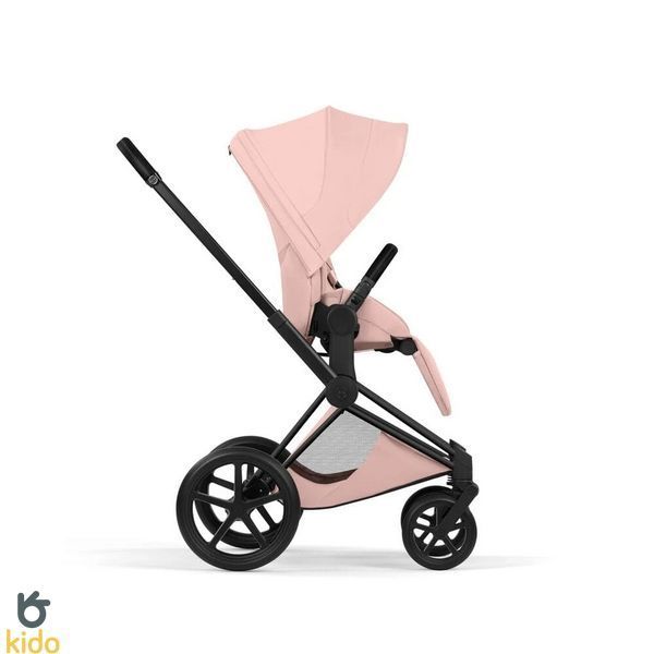 Cybex Priam 5.0 Style 2в1 Peach pink шасі Matt black 526000211-526000389-526000345 фото