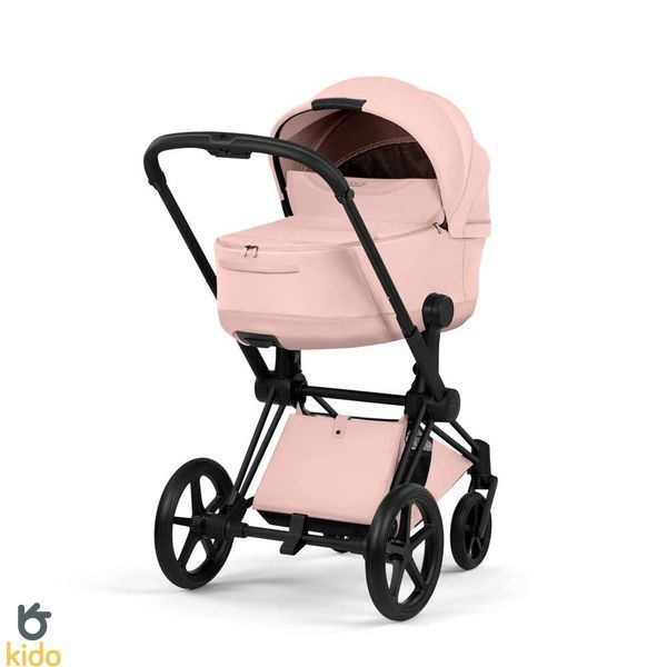 Cybex Priam 5.0 Style 2в1 Peach pink шасі Matt black 526000211-526000389-526000345 фото