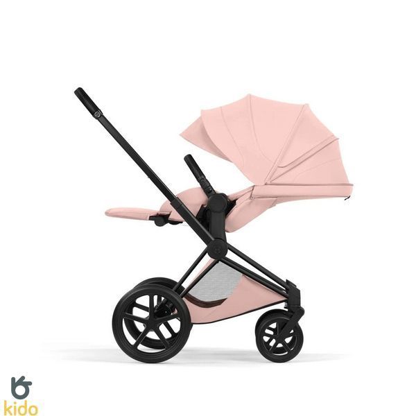 Cybex Priam 5.0 Style 2в1 Peach pink шасі Matt black 526000211-526000389-526000345 фото