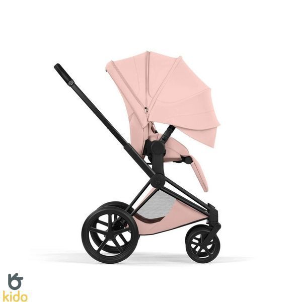 Cybex Priam 5.0 Style 2в1 Peach pink шасі Matt black 526000211-526000389-526000345 фото