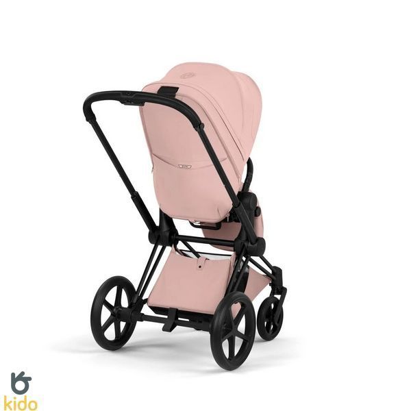 Cybex Priam 5.0 Style 2в1 Peach pink шасі Matt black 526000211-526000389-526000345 фото