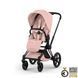 Cybex Priam 5.0 Style 2в1 Peach pink шасі Matt black 526000211-526000389-526000345 фото 4