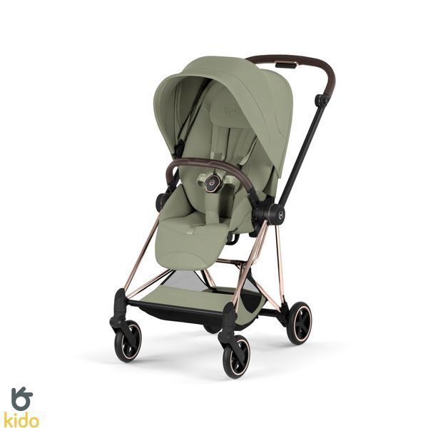 Cybex Mios 5.0 2в1 Style Sage green шасі Rose gold 526000287-526000469-526000419 фото