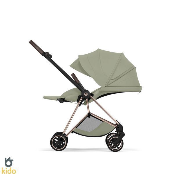 Cybex Mios 5.0 2в1 Style Sage green шасі Rose gold 526000287-526000469-526000419 фото