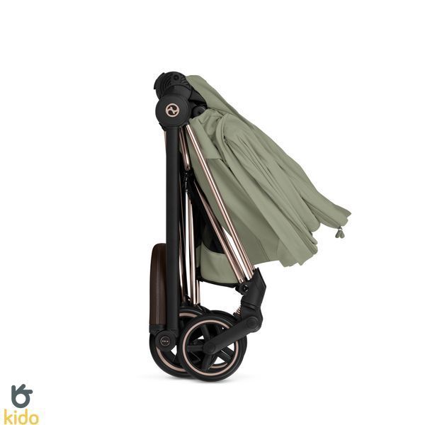 Cybex Mios 5.0 2в1 Style Sage green шасі Rose gold 526000287-526000469-526000419 фото
