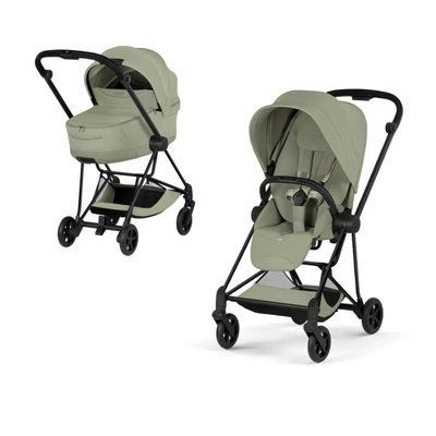 Cybex Mios 5.0 2в1 Sage green шасі Matt black 526000277-526000469-526000419 фото